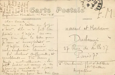 La Rochefoucauld — Porta Renascentista da Capela (1528-1538) — Cliché Braun, depositado — Verso