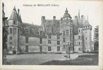 Castelo de MEILLANT (Cher) — visão do castelo — editor não identificado, número de série não visível