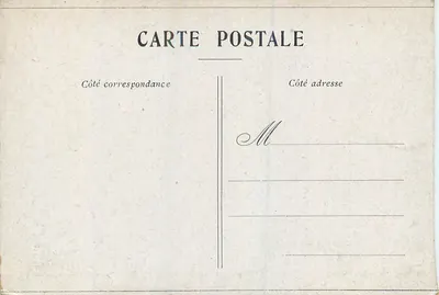 Castelo de MEILLANT (Cher) — visão do castelo — editor não identificado, número de série não visível — Verso
