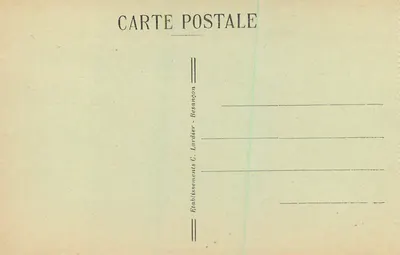 Lac-ou-Villers — Brücke über den Doubs — Pittoreske Orte der Franche-Comté, Nr. 830 — Rückseite