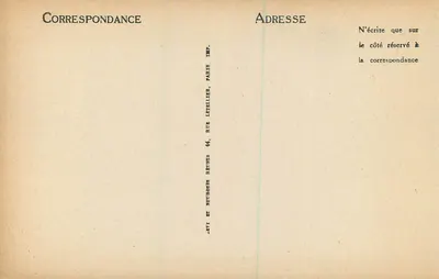 Valle de la Cure — Pierre-Perthuis, Rocas de Gingon — ND — Reverso
