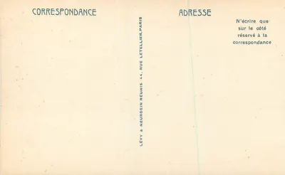 Aix-les-Bains — Le Revard 1545 m. n.p. i Mont Blanc 4810 m. LL — wydawca Lévy & Neurdein Réunis, Paryż, nr 96 — Rewers