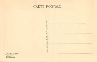 Colmar — Ulica Maison Rouge — Zbiór L'Alsace — Rewers