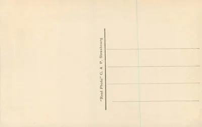 O Mont Dore — Vista geral — C.A.P. Strasbourg, n°80 — Verso