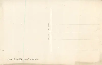Rennes — Katedra — Loïc — Rewers