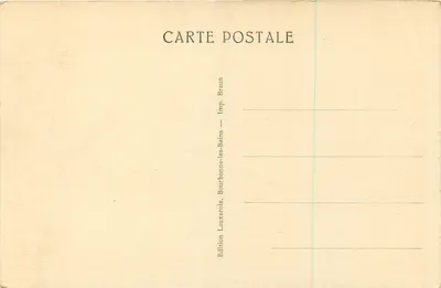 Bilhete postal antigo 15804 bourbonne les bains vista geral — Verso