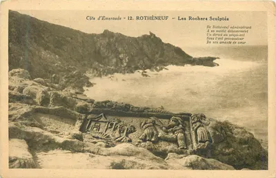 Costa de Esmeralda - 12. ROTHÉNEUF - Os Rochos Esculpidos
