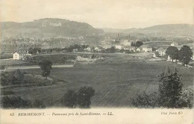 Remiremont — Panorama tirado de Saint-Étienne — LL.