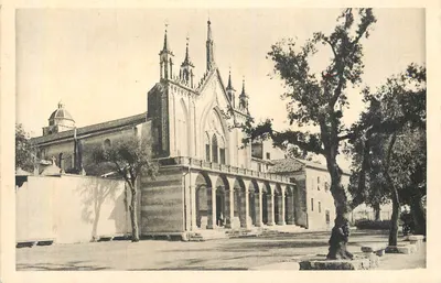 Igreja do Mosteiro de Cimiez — Nice — Cliché Maniezzi, coleção 'A Costa do Azul'