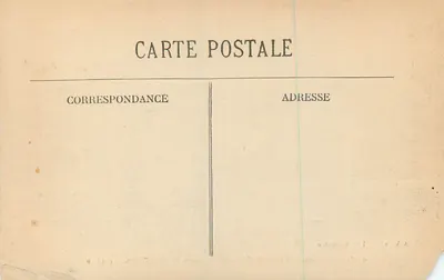 Vizille et Chapelle St-Firmin — vue générale avec montagnes enneigées — éditeur imprimeur non identifié, n° 447 — Verso