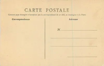 Fontainebleau — Galerie François Ier — B.F., Paris — Achterkant