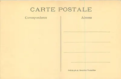 Versailles — Pałac Małego Trianonu — Pokój Marie-Antoinetty — Rewers