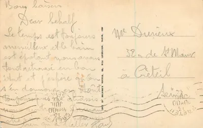 Coutances — Most Tramwajowy, most nad jeziorem i miasto — LL. — Rewers