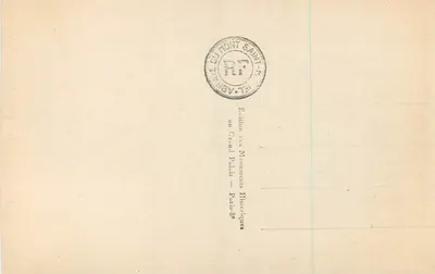 Krypta Wielkich Kolumn — Abp. Mont-Saint-Michel — Wydawnictwo Zabytków — Rewers