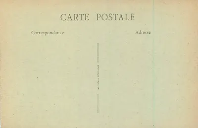 Lyon — Ptaki nad mostem Lafayette — B.F., Paryż — Rewers