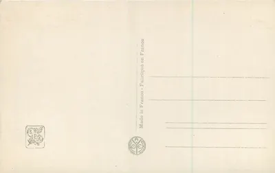 La Chaste Suzanne — rzeźba A. Marquet — Salon de Paris — n° 5253 — Rewers