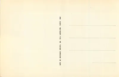 LYON — Najświętsza Maryja z Fourvière, widok na Lyon i połączenie Rhône i Saône — L.L. — nr 180 — Rewers