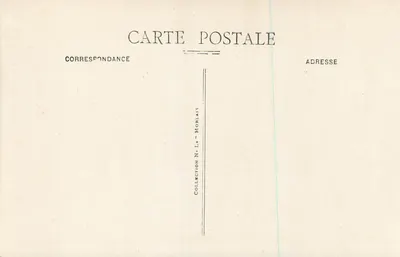 St-Thégonnec (Finistère) — Silla para predicar de la iglesia — Colección L. Morlais — Reverso