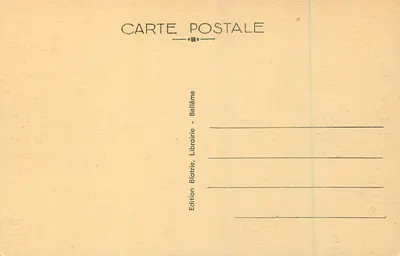 Floresta de BELLEME (Orne) — Estrada de Mortagne — O Perche Pitoresco — Verso