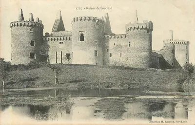 सुक्सिनियो के अवशेष — 1725 — कलेक्शन H. लॉरेंट, पोर्ट-लूईस
