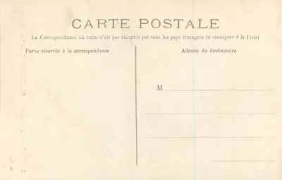 Okręgi BREST — PLOUGASTEL — Le Calvaire — G. B. — n°84 — Rewers