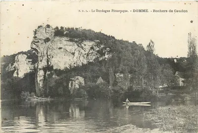 Rochos de Caudon — DOMME — A Dordogne Pittoresca — P.D.S.