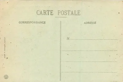 Rochos de Caudon — DOMME — A Dordogne Pittoresca — P.D.S. — Verso