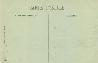 La Dordogne Pittoresque — Stacja Prehistoryczna Moustier — Wejście do Fortu Roque — Rewers