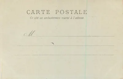 Cauterets - Ponte do Vicille — D. F., Editor, Lourdes, n°304 — Verso