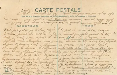Luchon - Il Funicolare della Chaumière e l'Hotel — Fototipia Labouche Frères, Toulouse — Verso