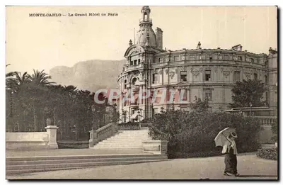 Monte-Carlo — O Grande Hotel de Paris — editor anônimo