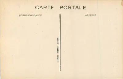 Rouen — Pijl van de Kathedraal — Hoogte 156 meter — Uitgever BPD, nr. 368 — Achterkant
