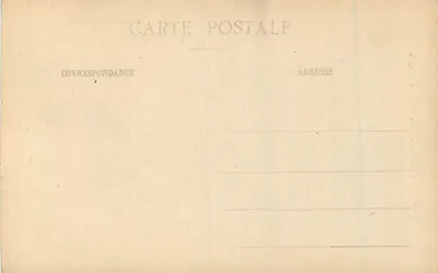 Rouen - Katedra Świętego Ouen (Fronton) — C.V. 410 — Rewers