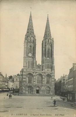 Saint-Lô — A Igreja Nossa Senhora — ND Phot.