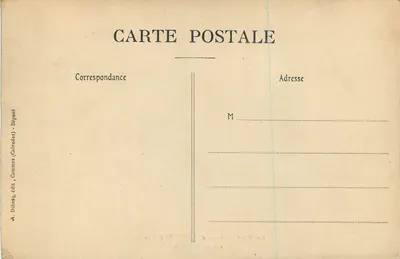 Ruínas da Capela — Abadia de LONGUES (Calvados) — A. Duhhost, editor — Verso