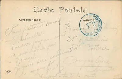 Bourges — Absydę katedry — ND. Fot. n°14 — Rewers