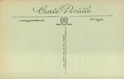 Colmar — A Catedral Saint-Martin — LL. n°28 — Verso