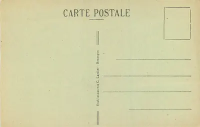 Thann — Torre das Bruxas — C.L.B. — Verso