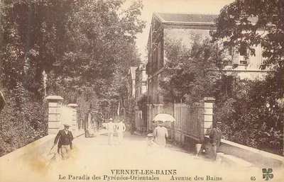 Vernet-les-Bains — O Paraíso das Pirineus-Orientais — Avenida dos Banhos — n°65