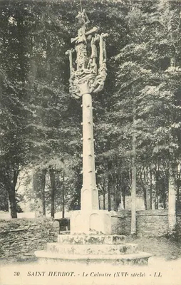 Saint-Herbot — O Calvário (século XVI) — LL