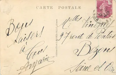 Nîmes — Wewnętrzne części Aren — LE GARD ILLUSTRÉ, nr 3 — Rewers
