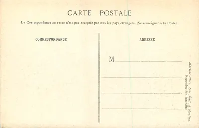 Le Grand Chamberd — Zamek — L'Allier Pittoresque N° 10 — Rewers