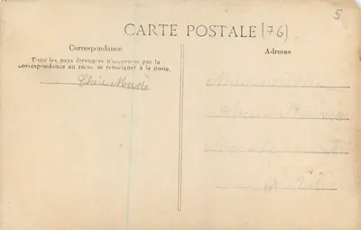 Kościół św. Ludwika w Saint-Pierre-lès-Elbeuf — Wydawca nieznany, n° 150 — Rewers