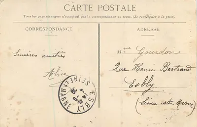 Lille — Kerk van het Heilig Hart — P.L.D. — Achterkant