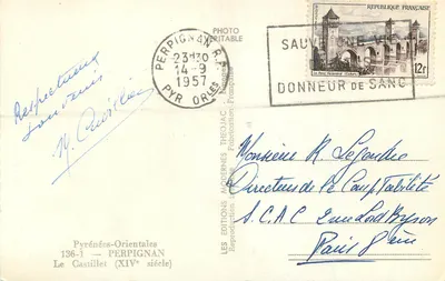 O Castillet — XIVº século — Les Éditions Modernes Théo Jac, Perpignan — Verso