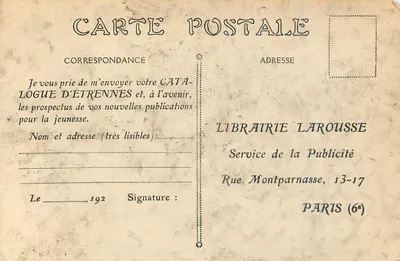 Gorges de Sierroz — Extrait de La France, Géographie illustrée, T. II — Librairie Larousse — Verso