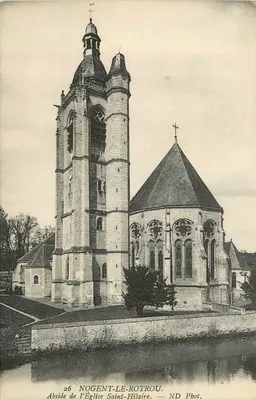 Abside da Igreja de São Hilário — Nogent-le-Rotrou — ND Phot.