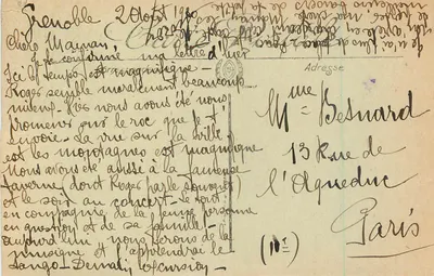 Grenoble — De Poort van Frankrijk, de Route naar Lyon en de Forten — LL. Selecta — Achterkant