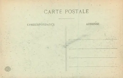 Grenoble — Vista geral e a Cadeia dos Alpes — E.R. — Verso