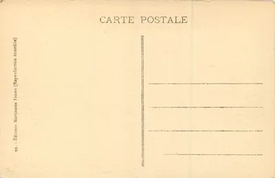 O Plateau das Petites Roches - As Alpes — Edições Martinotto Frères — Verso